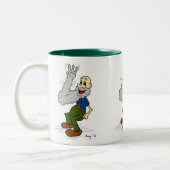 Oude Man Waving Beard Mok (Links)