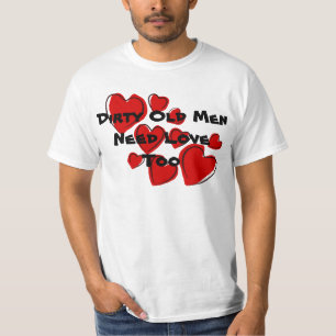 Oude Mannen T-shirt