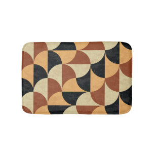 Oude marmeren vloer, geometrische naadloze textuur badmat