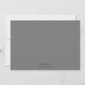 Oude Mason Pot & Wilde Bloemen Bewaar de Datum Save The Date (Achterkant)