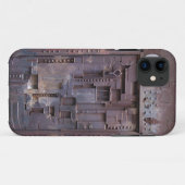 Oude metalen deur Case-Mate iPhone case (Achterkant (horizontaal))