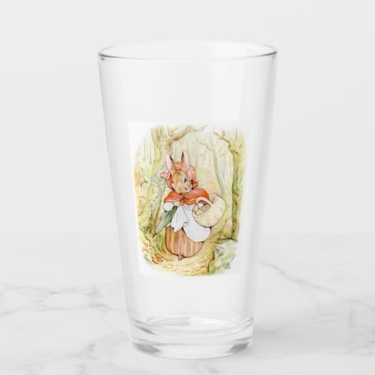 Oude mevrouw Rabbit (Little Red Riding Hood) (B Po Glas (Voorkant)