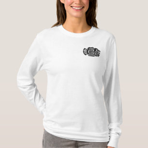 Oude Mexicaanse vismotif Hoody