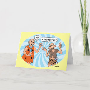 Oude middelbare-schoolvrienden kaart