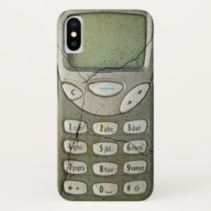 Oude mobiele telefoon iPhone x hoesje