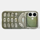 Oude mobiele telefoon Case-Mate iPhone case (Achterkant (horizontaal))