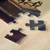 Oude mobiele telefoon legpuzzel (Zijkant)