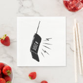 Oude mobiele telefoon Napkins Servet (Insitu)