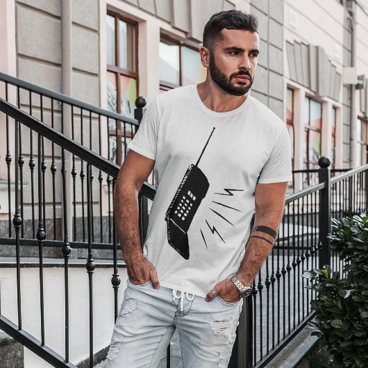 Oude mobiele telefoon T-Shirt