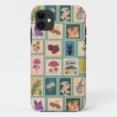 Oude mode  stempels Modern midden eeuw Case-Mate iPhone Case (Achterkant)
