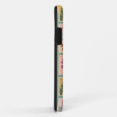 Oude mode  stempels Modern midden eeuw Case-Mate iPhone Case (Achterkant/rechts)