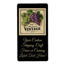 Oude modedruiven voor  gebruik, Paarse en zwarte w