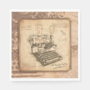  Oude Modekunst. Auteur / Schrijverscadeau Servet