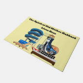 Oude Moeder Hubbard deurmat (Schuin)