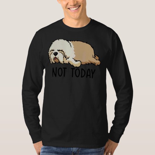 Oude Moederdag van Sheepdog Ma Dog T-shirt (Voorkant)
