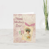 Oude Moederdag Wenskaart Kaart (Voorkant)