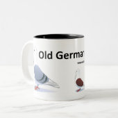 Oude Mok van de Duitse Owl Club (Voorkant links)