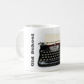 Oude mok voor schrijfmachines (Voorkant links)