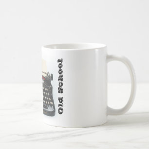 Oude mok voor schrijfmachines