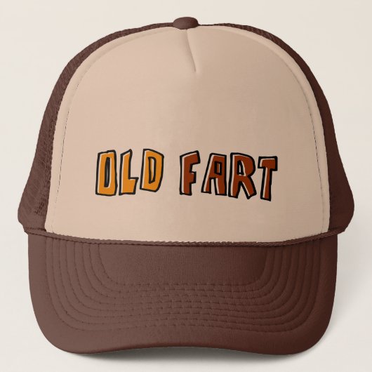 Oude Mopper Trucker Hoed Pet (Voorkant)