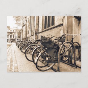Oude motorfietsen in Oxford-Briefkaart Briefkaart