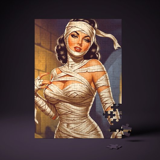 Oude Mummie Pin-up Legpuzzel
