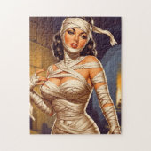 Oude Mummie Pin-up Legpuzzel (Verticaal)