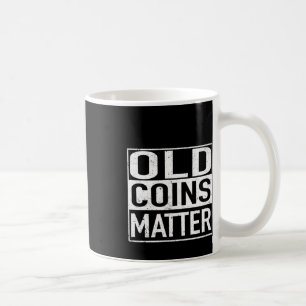 Oude Munten Verzamelaar Numismatist Sticker Koffiemok
