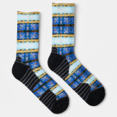 Oude muur van Berlijn Duitsland Sokken (Rechts)