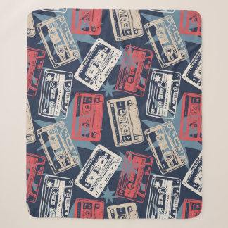 Oude Muziek Cassettes Naadloos Sherpa Deken