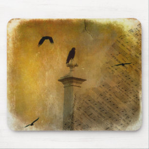 Oude muziek en koeien muismat