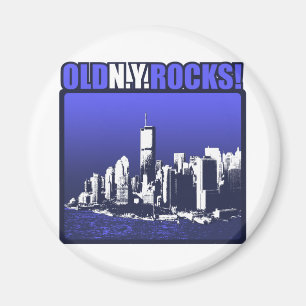 Oude N.Y. Rocks. Magneet