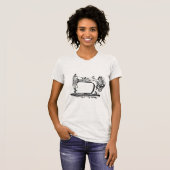 Oude Naaimachine T-shirt (Voorkant volledig)