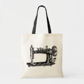 Oude Naaimachine Tote Bag (Voorkant)