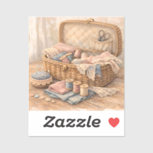 Oude Naaimandje Cottagecore Pastel Sticker