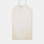 Oude Naaischaren Scrapbook Cadeaulabel (Achterkant)