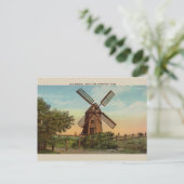 oude Nantucket Post Card Briefkaart (Staand voorkant)