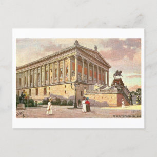 Oude National Gallery in Berlijn, Duitsland Briefkaart