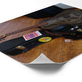 Oude Nationale Duolian Guitar Poster (Hoek)