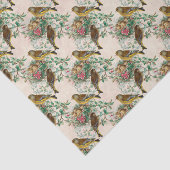 Oude nest van baby vogels tissuepapier (Detail)