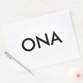 "Oude" New Albany sticker (Envelop)