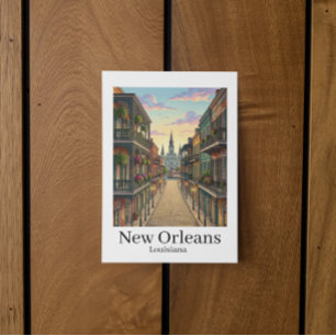 Oude New Orleans Louisiana French Quarter Briefkaart