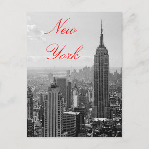 Oude New York City Travel Afbeelding Briefkaart