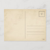 Oude New York Kerstkaart Feestdagenkaart (Achterkant)