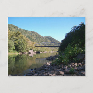 Oude Nieuwe Rivier George Bridge Briefkaart