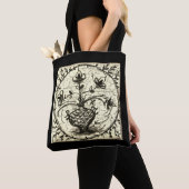 Oude Noord-Duitse tegels,  keramische tegels Draagtas (Dichtbij)