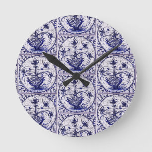 Oude Noord-Duitse tegels,  keramische tegels Ronde Klok