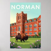 Oude Norman Oklahoma Poster (Voorkant)