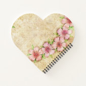 Oude Notitieboek met bloemkool (Achterkant)