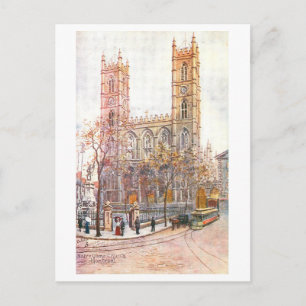Oude Notre Dame Kathedraal, Montreal, Briefkaart
